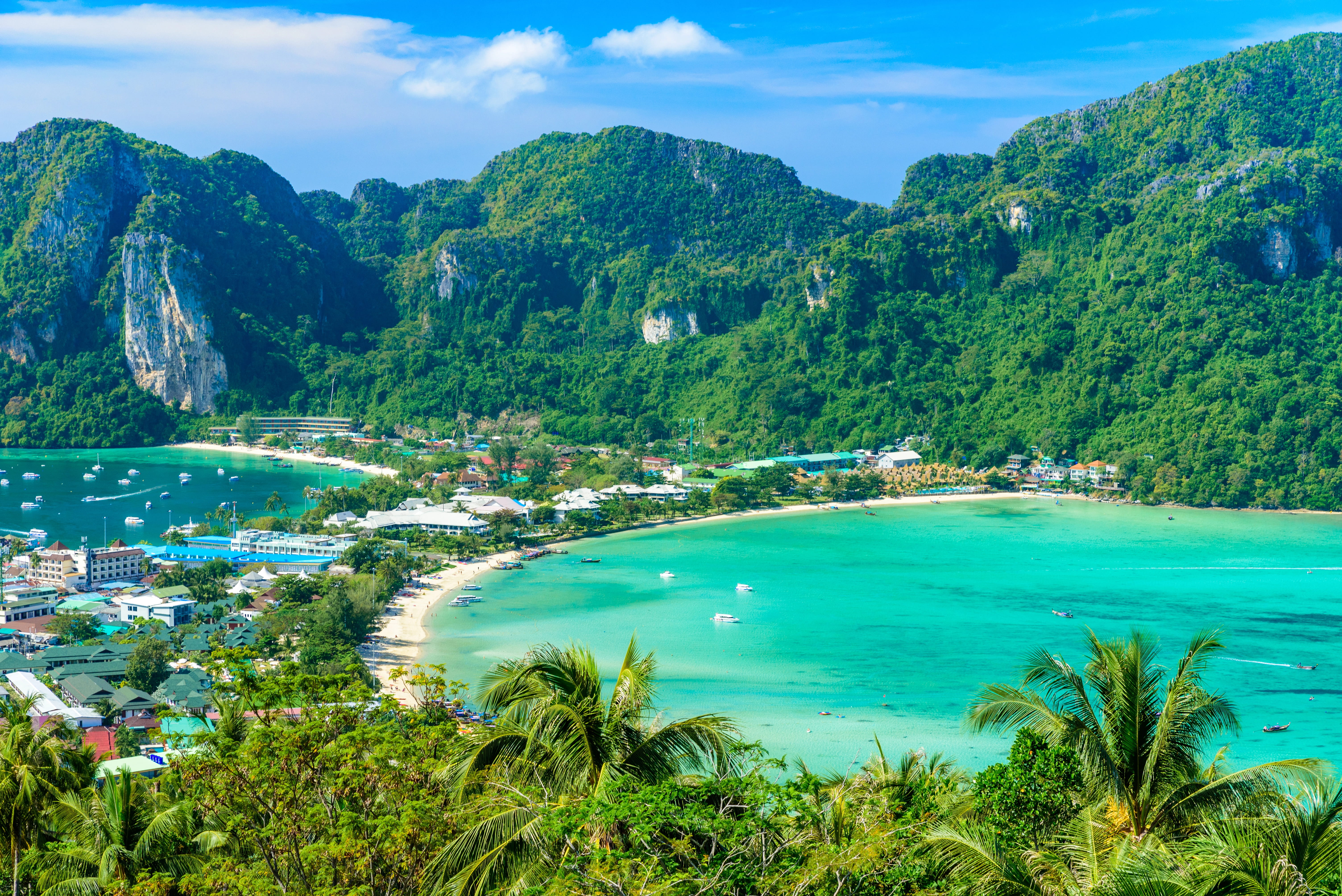 Phi Phi, Krabi, Railay i kolorwe łodzie w Tajlandii (13).jpg